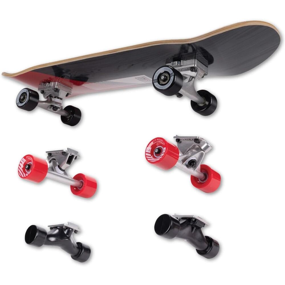 3-in-1 Complete Skateboard – Trick, Cruiser & Trainer Set with Slide & Ride Tech - Picture 2 of 5